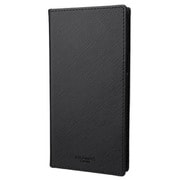 CBCSF-IP22BLK [iPhone 14 Pro Max用 G-FOLIO サフィアーノ PUレザー フォリオケース アーバンブラック]