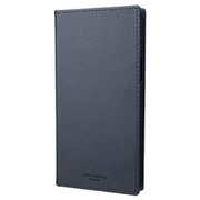 CBCSF-IP22DNV [iPhone 14 Pro Max用 G-FOLIO サフィアーノ PUレザー フォリオケース ダークネイビー]