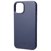 CSCGV-IP19BLU [iPhone 14用 Gravel PUレザーケース プルシャンブルー]