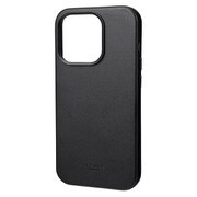 CSCGV-IP20BLK [iPhone 14 Pro用 Gravel PUレザーケース アーバンブラック]