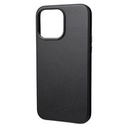 CSCGV-IP22BLK [iPhone 14 Pro Max用 Gravel PUレザーケース アーバンブラック]