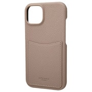 CSCSH-IP19TPE [iPhone 14用 Shrink PUレザーケース トープ]