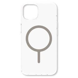 TR-IP22M2-TTMS-CLSV [iPhone 14/13用 Turtle MagSafe対応 ハイブリッドクリアケース シルバーライン]