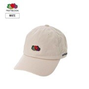 14712900 [FRUIT OF THE LOOM LOGO EMB LOW CAP ホワイト]