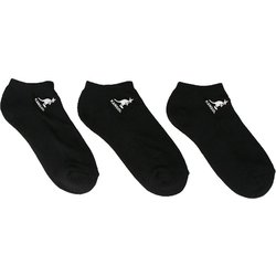 KANGOL 3P ソックス アンクル丈 ブラック 23cm 10792100