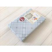 掛カバー 223柄 150×200cm グレー 綿100％ 8ヶ所紐付