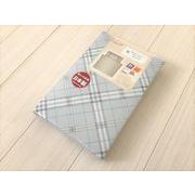 掛カバー 223柄 150×210cm グレー 綿100％ 8ヶ所紐付