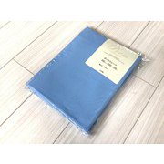 ボックスシーツ 100×200×29cm ブルー 綿100％ 日本製
