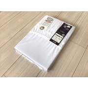 フィットシーツ 105×205cm ホワイト 綿100％ 日本製