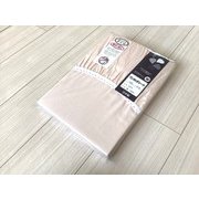 フィットシーツ 105×215cm ピンク 綿100％ 日本製