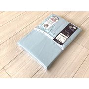 フィットシーツ 105×215cm ブルー 綿100％ 日本製