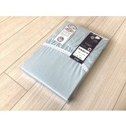 フィットシーツ 145×215cm ブルー 綿100％ 日本製