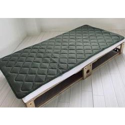 敷パッド テンセルボルケーノ 100X205 カーキー