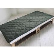 敷パッド テンセルボルケーノ 100X205 カーキー