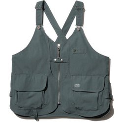 snow peak TAKIBI VEST スノーピーク タキビベスト フォレストグリーン JK-22AU102【004】【岩】