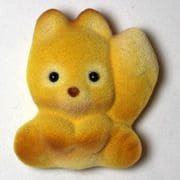 ふわふわアニマルマグネット キツネ [キャラクターグッズ]