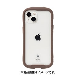 41-943878 [iFace Reflection クリアケース ブラウン iPhone 13用]