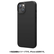 EL_INNCSSCS3_BK [iPhone 14用 ケース シリコン カバー SILICONE CASE ブラック]