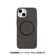 SE_INNCSPCVM_BK [iPhone 14用 ケース カバー MagSafe対応 マグネット付 薄型 軽量 フロストクリア Gravity M トランスパレントブラック]