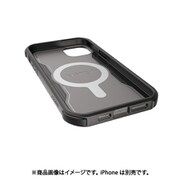 RT_INBCSPTFM_BK [iPhone 14 Plus用 ケース カバー MagSafe対応 マグネット付 米軍MIL規格 クリア 耐衝撃 衝撃吸収 薄型 Fort ブラック]