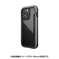 RT_INPCSAPSH_BK [iPhone 14 Pro用 ケース クリア カバー 米軍MIL規格 薄型 Shield ブラック]