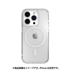 SE_INPCSPTSM_TR [iPhone 14 Pro用 ケース カバー クリア MagSafe対応 マグネット付 米軍MIL規格 クリア ストラップホール付 耐衝撃 Crush M トランスパレント]