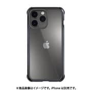ME_INGCSPTOD_MB [iPhone 14 Pro MAX用 ケース カバー クリア 耐衝撃 米軍MIL規格 衝撃吸収 Odyssey メタルブラック]