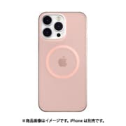SE_INGCSPCVM_TP [iPhone 14 Pro MAX用 ケース カバー MagSafe対応 マグネット付 薄型 軽量 フロストクリア Gravity M トランスパレントピンク]