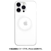 SE_INGCSPCVM_TH [iPhone 14 Pro MAX用 ケース カバー MagSafe対応 マグネット付 薄型 軽量 フロストクリア Gravity M トランスパレントホワイト]