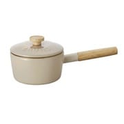 ホーロー片手鍋 16cm グレージュ BHK281-GRG