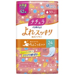 ナチュラ さら肌さらり よれスッキリ吸水ナプキン 24cm ロング 30cc 大容量 42枚入