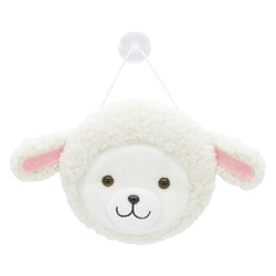 フォトフレーム ぬいぐるみ 動物 ベビー baby in car 吸盤 ひつじ K647HI
