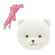 K768KU [移動ポケット クリップ ショルダー ぬいぐるみ 動物 持ち物ポケット くま]