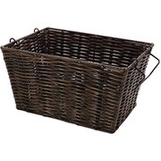 バスケット 幅26×奥行19×高さ14cm WICKER BASKET S ブラウン A350BR