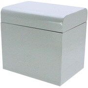 コットンケース スチール製 16x12x14cm LOOSE STYLE グレー A374GY