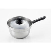 くるめん亭のふきこぼれにくい鍋 片手鍋 16cm SJ3199