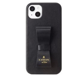 LBBLKSRIP2261M [iPhone 14 Plus用 LANVIN en Bleu リボンバックケース]