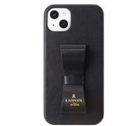 LBBLKSRIP2261M [iPhone 14 Plus用 LANVIN en Bleu リボンバックケース]