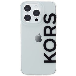 MKLGBKCIMIP2261P [iPhone 14 Pro用 クリアケース Michel Kors ビッグロゴ]