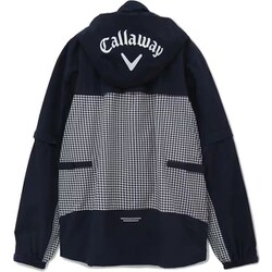 【美品】Callaway キャロウェイ 2WAY レインウェア セットアップLL 美品】キャロウェイ callway メンズ ゴルフウェア 2WAY