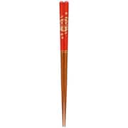 箸 福達磨 23cm 赤