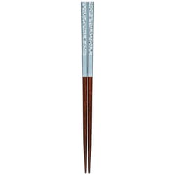 食洗機対応箸 金紋 萌衣 23cm ブルー