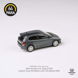 4R-755 PARA64 1/64 ホンダ シビック Type R EP3 PARA64 1/64 ホンダ シビック タイプR EP3 2001 ミラノレッド 右