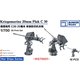 WS70001 1/700 WW.II ドイツ海軍 20mm Flak C30 単装対空砲 [プラモデル用パーツ]