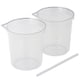 TM-22 ビーカーセット 500ml 2pcs [プラモデル用塗装用品]