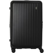 スーツケース TOMARU(トマル) ハードタイプ 旅行日数目安:8~9泊 85L/拡張時94L TSAロック搭載 ブラック TIERRAL TOMARU L BLACK