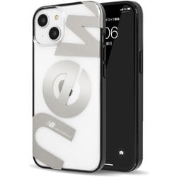 md-75243-2 [iPhone 14用 new balance クリアケース/new/シルバー]