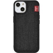 md-75223-2 [iPhone 14用 EDWIN 背面ケース/タグデニム/ブラック]