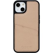 md-75270-3 [iPhone 14用 nano universe 背面ケース/シンプルロゴ/ピンクベージュ]