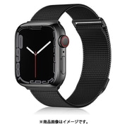 AMZ02215-BK-38 [Apple Watch用バンド 2PCメッシュバンド 38-41mm ブラック]